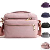 Nylon Shoulder Bag Waterproof Multi-pocket Women Crossbody Bags