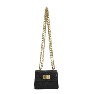 Sequins Crossbody Bags Summer Mini Chain Bags