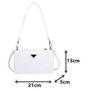 Women's Small Pu Leather Crossbody Bag Messenger Bag