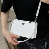 Women's Small Pu Leather Crossbody Bag Messenger Bag