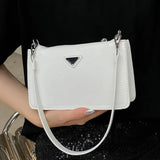 Women's Small Pu Leather Crossbody Bag Messenger Bag