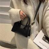 Solid Women Messenger Bags Female Shoulder Bags Retro Handbags