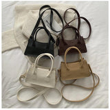 Solid Women Messenger Bags Female Shoulder Bags Retro Handbags