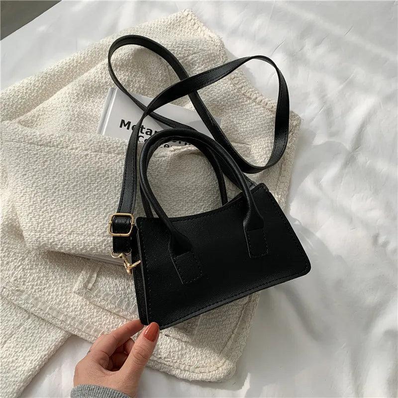 Solid Women Messenger Bags Female Shoulder Bags Retro Handbags