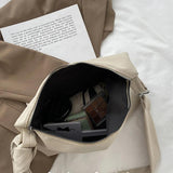 Canvas Women Shoulder Bags Solid Crossbody Bags High Travel Bags