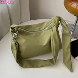 Canvas Women Shoulder Bags Solid Crossbody Bags High Travel Bags