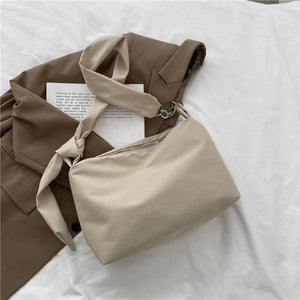 Canvas Women Shoulder Bags Solid Crossbody Bags High Travel Bags