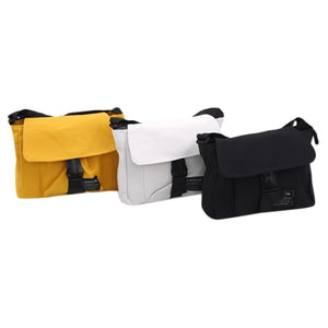 Canvas Shoulder Bags Women Crossbody Messenger Bag Student Pouch Frog Pendant