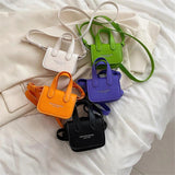 Mini Lipstick Bag PU Leather Crossbody for Women
