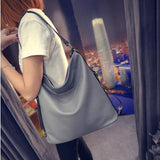 Women's Washed PU Leather Multifunctional Shoulder Bag