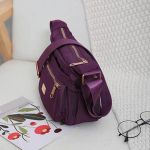Women's Shoulder Bag Cross Body Bag Big Middle Aged Cloth Handbag