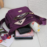 Women's Shoulder Bag Cross Body Bag Big Middle Aged Cloth Handbag