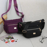 Women's Shoulder Bag Cross Body Bag Big Middle Aged Cloth Handbag