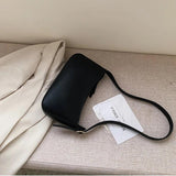 Small PU Leather Shoulder Bag Women Handbag Purses Travel Tote