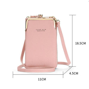 Small Crossbody Bags Women Mini PU Leather Shoulder Messenger Bag Yellow