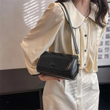 Vintage PU Leather Shoulder Bag for Women Handbags