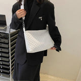 Women Shoulder Bags Diamond Crossbody Texture Shopping Casual Bag