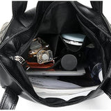 Vintage Shoulder Messenger Bags Casual High Capacity Bucket B