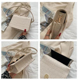 Retro Texture Handbags Chain Shoulder Bags Mini Square Bags