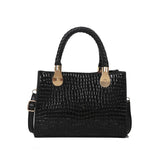 Vintage Ladies Shoulder Bag Messenger Square Pu Leather Bag