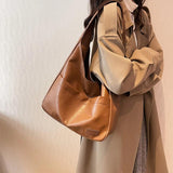 Women's Shoulder Bag Winter Fashionable 2-layer Tote Wallet Handbag