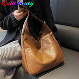Women's Shoulder Bag Winter Fashionable 2-layer Tote Wallet Handbag