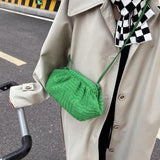 Women's Towel Bag Handbag Chain Shoulder Bucket Bag