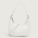 Solid Zipper Handbag High Female Crossbody Women Clutches Shoulder Underarm Bags