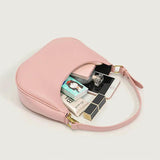 Solid Zipper Handbag High Female Crossbody Women Clutches Shoulder Underarm Bags
