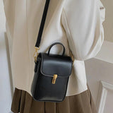 Mini Crossbody Shoulder Bag Ladies Purse Clutch PU Leather Handbag