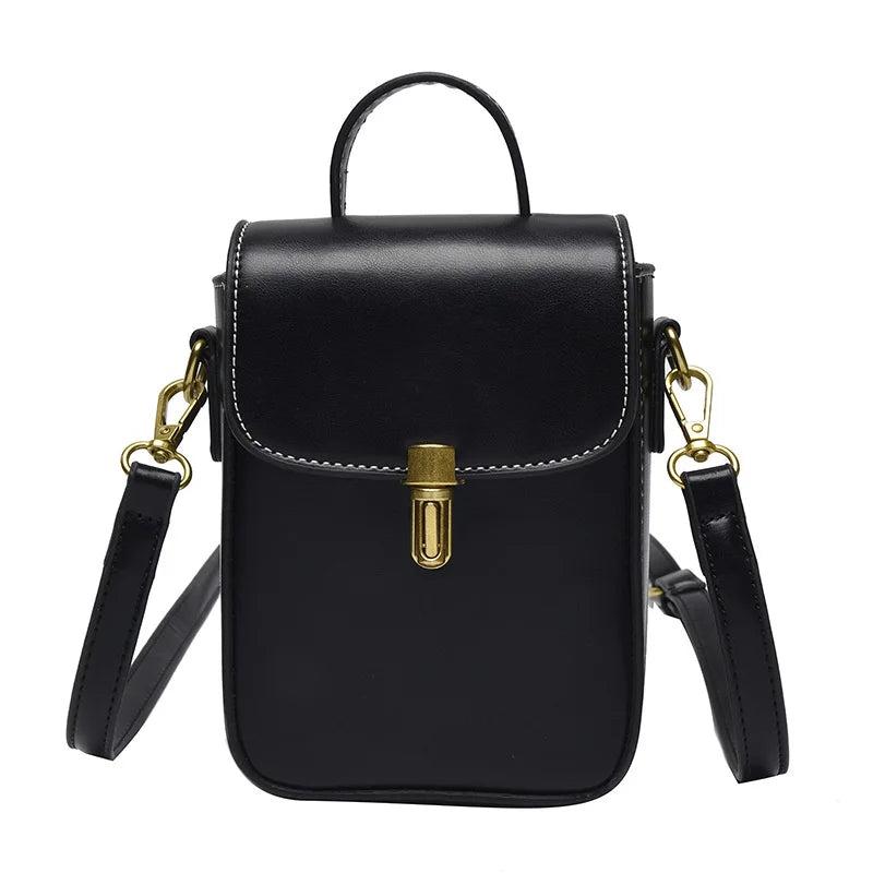 Mini Crossbody Shoulder Bag Ladies Purse Clutch PU Leather Handbag