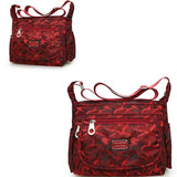 Waterproof Nylon Messenger Bag High Capacity Shoulder Bag