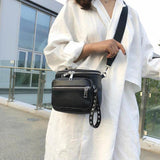 Retro Rivets PU Leather Crossbody Shoulder Bag Ladies Messenger