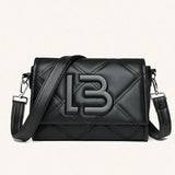 Vintage Flap Messenger Clutch Purses Handbags Lattice Thread Envelope Bag