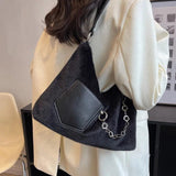 Plush Winter Underarm Bag for Women