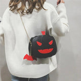 Women Shoulder Bag Leather Easter Pumpkin Lamp Handbags Designe Bags
