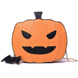 Women Shoulder Bag Leather Easter Pumpkin Lamp Handbags Designe Bags