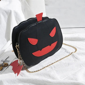 Women Shoulder Bag Leather Easter Pumpkin Lamp Handbags Designe Bags