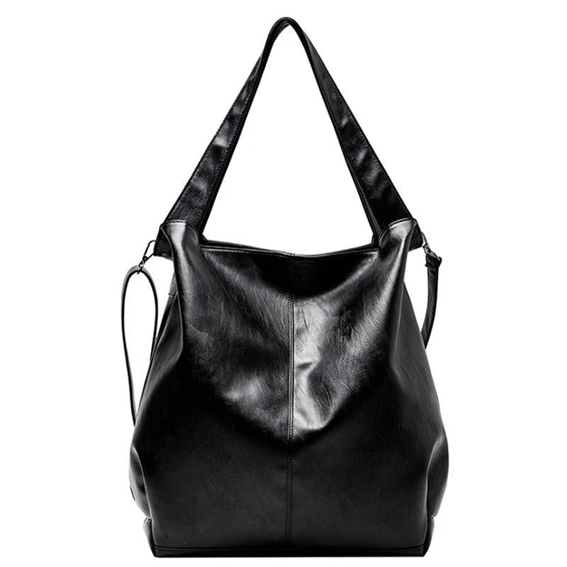 Soft Leather Shoulder Bags Large Capacity Women's Tote Bag Crossbody