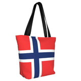 Norway Flag Shoulder Bag Women's Casual Tote Handbag