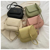 Women Square Shoulder Bags Crossbody Bags Braided Handle