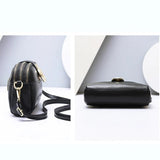 Women Armpit Shoulder Bags Solid Crossbody Bags Pu Leather