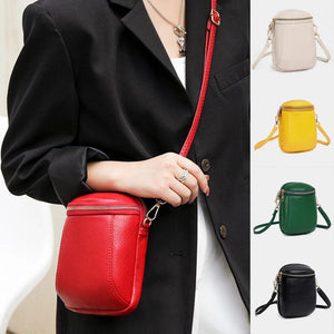 Mini Ladies Shoulder Bags - PU Leather Mobile Phone Bag
