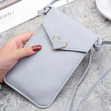 Women's Crossbody Bag Touch Screen Cell Phone Shoulder Purse