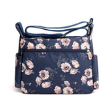 Multi-pocket Floral Pattern Women Bag Nylon Handbag