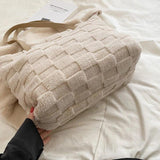 Casual Tote PU Women Shoulder Bags Large Capacity