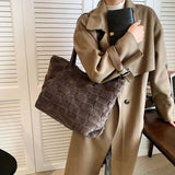 Casual Tote PU Women Shoulder Bags Large Capacity