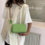 Vintage Women Crossbody Bag Soft PU Leather Handbags Women Bags
