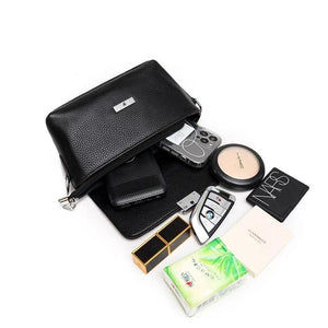 Cowhide Crossbody Bag for Women Messenger Shoulder Small Bag