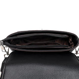 Cowhide Crossbody Bag for Women Messenger Shoulder Small Bag
